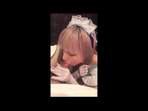 ❤️ Japanse Idool [mayuka], Frans dienstmeisje kostuum, deel 1, pijpen en aftrekken met lotion ❤️ Beautiful porno at us ﹏